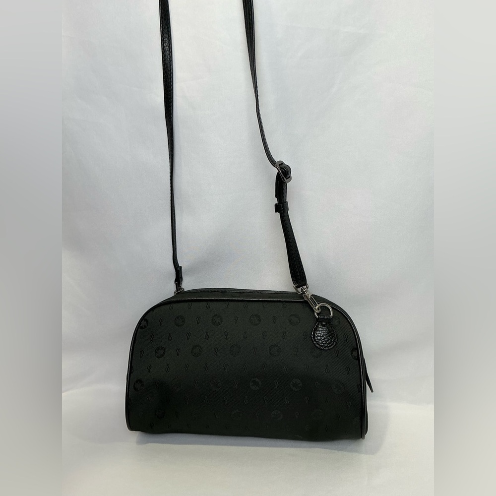 Hunting World Black Small Crossbody Bag Fabric Canvas